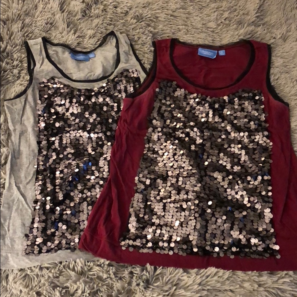 Simply Vera Vera Wang Sequence Tops